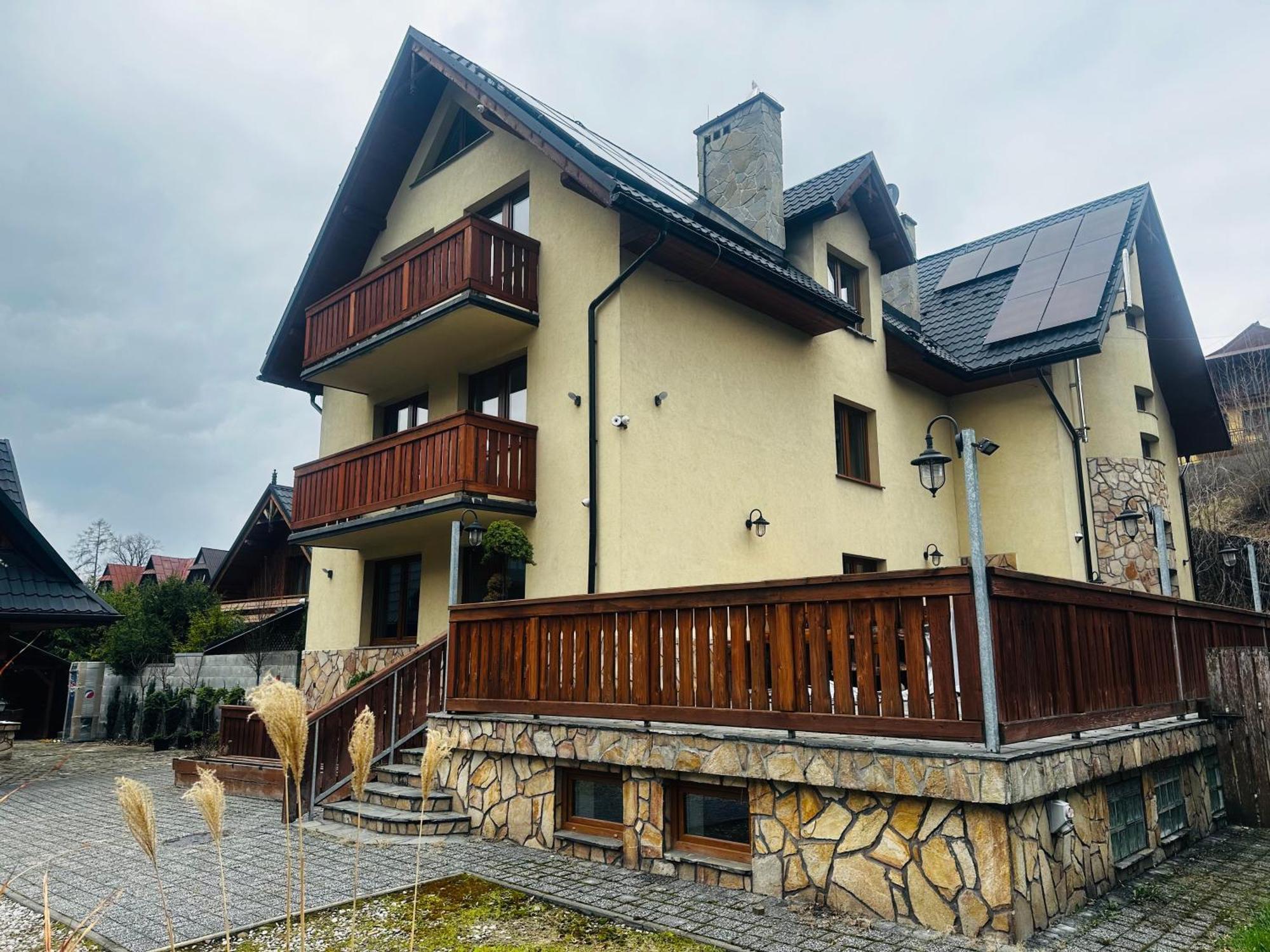 Vila Nad Grajcarkiem Szczawnica Exteriér fotografie